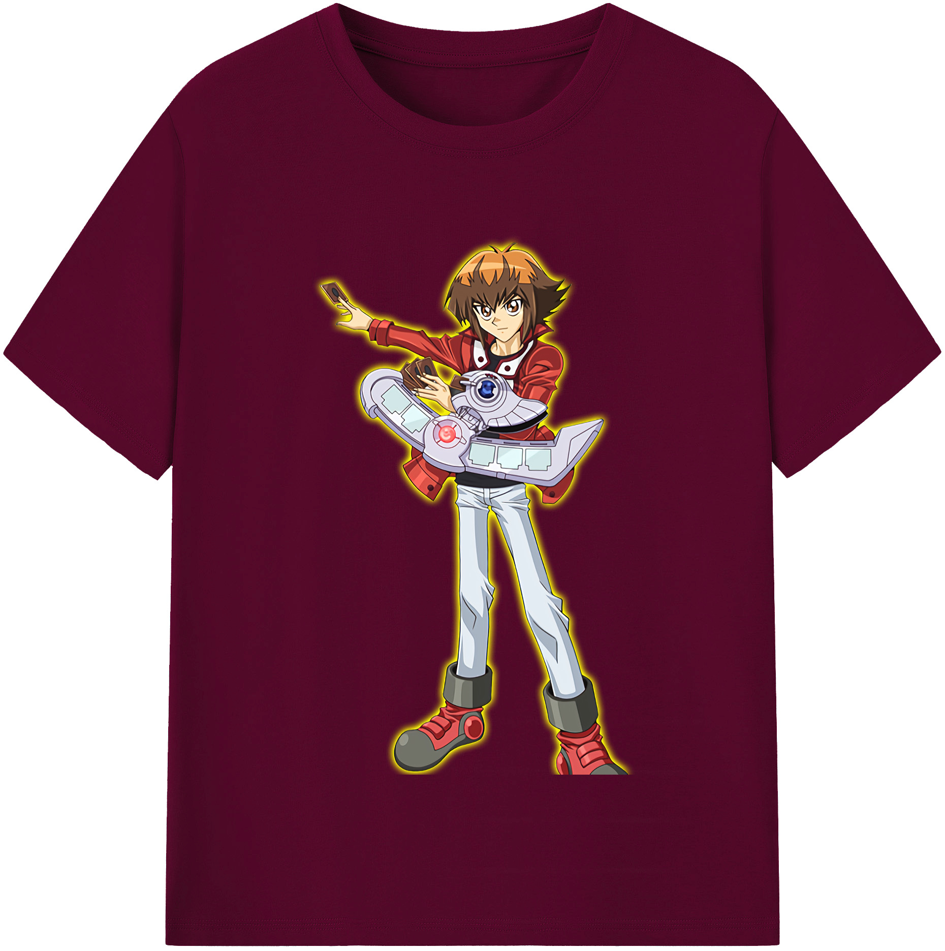 （画像用） 遊☆戯☆王 Yu-Gi-Oh! レディースカジュアルプリントTシャツ（綿100％）